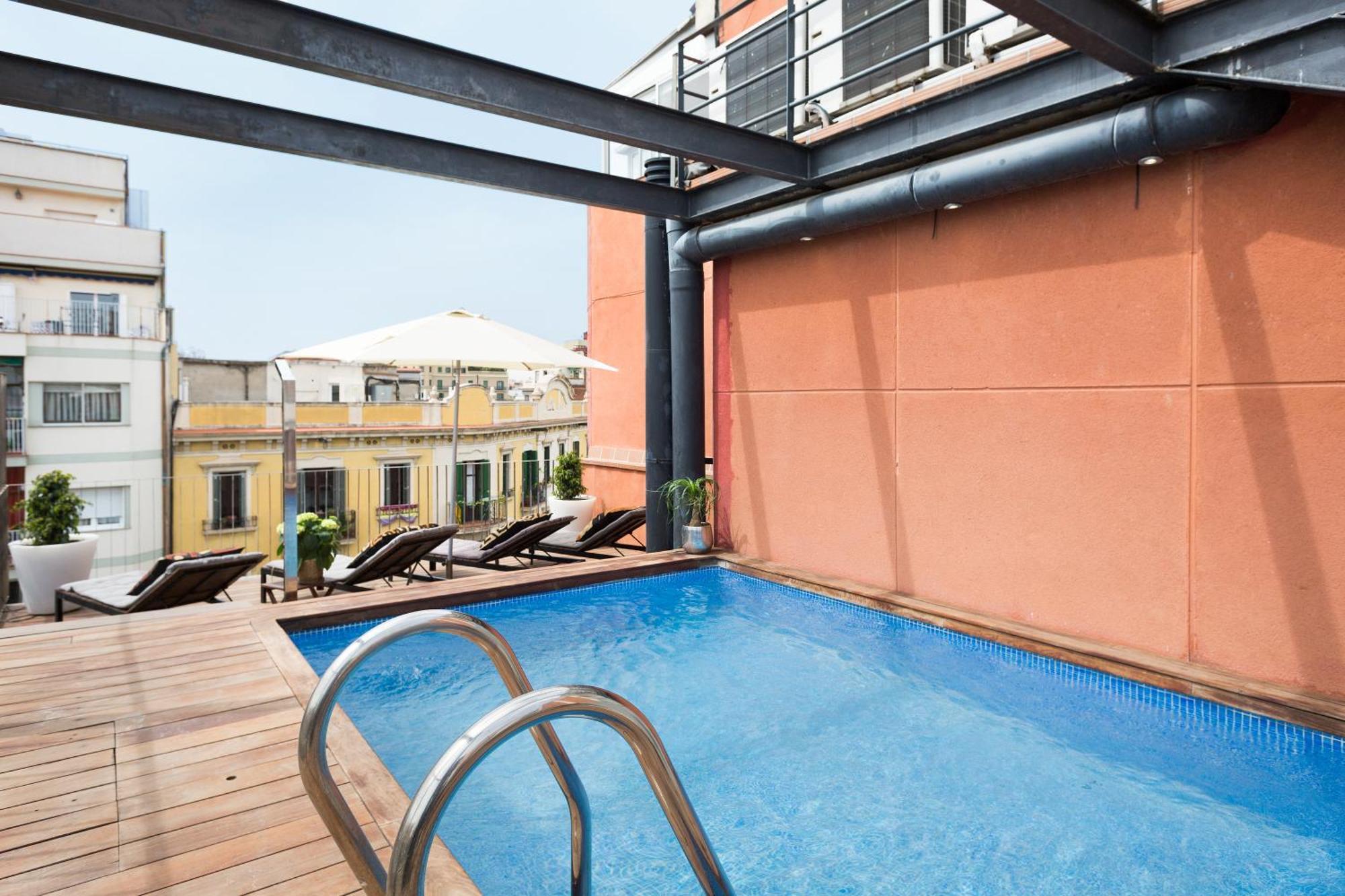 Apartment Barcelona Rentals - Pool Terrace In City Center 객실 사진