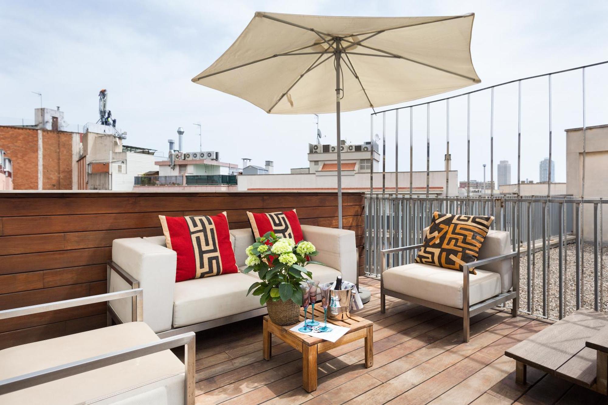 Apartment Barcelona Rentals - Pool Terrace In City Center 객실 사진